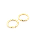 Closed Jump Rings 100-300 Pcs., E-coated Jump Rings, Gold Finish, Silver Plated and Gunmetal Plated, Size: 5-10mm.