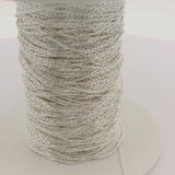 925 Sterling Round Cardano Size: 0.65mm | 1 Foot