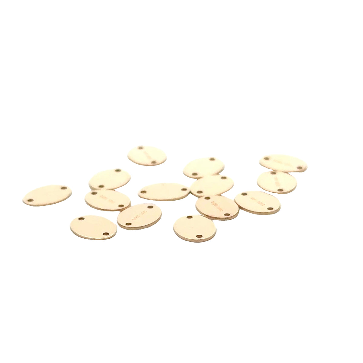 Oval Quality Tag, 14K Gold Filled# X15GF – Puritybeads