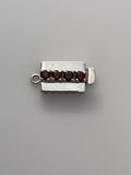 Sterling Silver Clasp Choice Of your Gemstone Claps Size:27mmX13mm C14SS