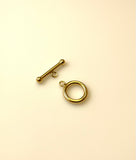 One Set of Toggle 14K Real Gold Filled Toggles | Toggle Size: 12mm | Gold Filed Toggles | T3GF