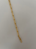 14K Real Gold Filled 3ft. Paper Clip Chain Size: 4.0mmX13.8mm This Listing is For three feet chain.