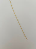 14K Real Gold Filled 3ft. Beading Chain Size: 0.67mm