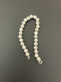 1 Strand of Brushed Finish Fancy Shiny Round Gold Finish Beads , E-coated Beads. Bead Size is: 8mm NO-87