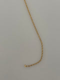 14K  Real Gold Filled 3ft. Flat Cable   Chain Size: 10mills mm