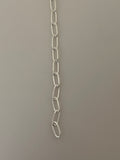3 Feet  Sterling Silver Chain, Silver Long Cable Pulled  Sterling Silver Chains, Long Sterling Silver Size :3,55 X7.85 | CHN134SS
