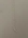 3 Feet Of Sterling Silver Chain, Round Rolo Flat wire Cable, 925 All The Way Through Chain Size :1.8mm | CHN56SS