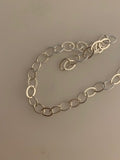 Sterling Silver Chain, Round Oval Flat  Cable Chain Size :5X7mm | CHN20SS