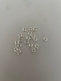 Sterling Silver Spring Ring Clasp | 925 Sterling Clasps | 18 Pcs In a Pack | Size: 6mm | H9SS