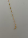 14K Real Gold Filled 3ft. Flat Cable Chain | 14K Gold Filled Chain | Fine Gold Filled Chain | Link Dimensions: 0.2mm x 1.3mm x 1.8mm