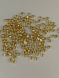 800to 1000 Pcs In pack  of Gold Finish And Silver Plated Crimp bead  Available Four size 2.5mm 3mm,3.5mm and 4mm