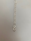 Sterling Silver Chain,  Flat Oval Cable Chain Size :3.5mmX5.3mm | CHN14SS