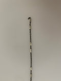 3 feet Black Rhodium Sterling  silver , Necklace chain,crimp chain  Size 1.8 | CHN89SS