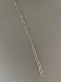 3 Feet Of Sterling Silver Paper Clip Twisted Wire Size 1mm Chain, 925 Sterling Silver ,Chain Size: 4,25X7,11 | CHN145SS