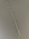 3 Feet of Sterling Silver Chain. Paper Clip Chain Silver Chain and E-Coated Chain. Size: 4,35X11,13-4,25X7,2 | CHN137SS