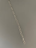 3 Feet Of Sterling Silver Paper Clip Twisted Wire Size 1mm Chain, 925 Sterling Silver ,Chain Size: 4,25X7,11 | CHN145SS