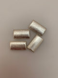 Puffed  Beads, Gold finish And Silver Plated Brushed Finish, e-coated (Rectangular Beads) | Purity Beads