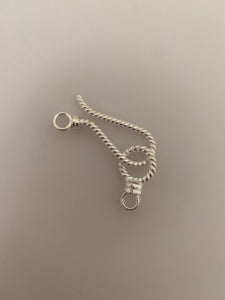 Sterling Silver S Hooks /Clasp 32mmX20mm | H2SS