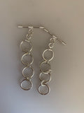 2 Pcs OF Sterling Silver Toggle /Claps /925 Claps And Toggle Size: 10mm  | T7SS
