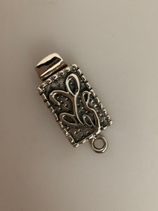 Sterling Silver one Pcs Clasp Size:23mmX10mm C7SS