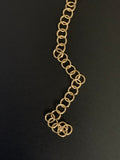 3 Feet of Round Link Rolo Chain | Gold Plated Brass Chain | Electro Plated Chain | Size: 4.5mm | CHN29BM