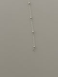 3 Feet of 925  White Sterling Silver Cable Chain With Crimped Beads  Chain  Size: 2mm | CHN55SS