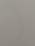 3 Feet Sterling Silver Chain, 135X2,2mm  Long Cable Diamond  chain, silver Necklace chain, White Silver  chain, silver, .925 | CHN70SS