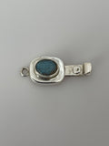 Sterling Silver 925 Clasps | Natural Hight Quality Gemstone Clasp | Size:10mmX21mm C10SS