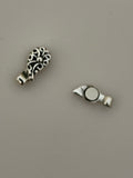 Sterling Silver Magnetic Clasp/Sterling Silver One Pcs Clasp  Size: 10mmX6mm C21SS