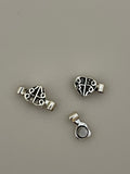 Sterling Silver  Magnetic Clasp/Sterling Silver One Pcs Clasp  Size :18mmX8mm C20SS