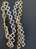 Double Quatrefoils, Clover (Gold Finished/Silver Plated) | Purity Beads