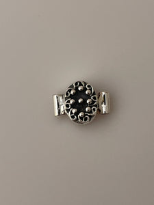 Sterling Silver  Magnetic Clasp/Sterling Silver One Pcs Clasp  Size :12mmX9mm C17SS