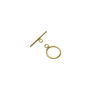 Gold Filled Toggle, Clasp for Necklace, Bracelet, Jewelry 3 Set 10mm 14K Real Gold Filled Toggle Clasp T1GF