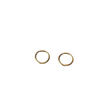 14K Real Gold Filled Open Jump Rings | 22 Gauge Jump Rings | 14K Gold Filled | Four Sizes: 2.8mm (140Pc) 3mm (110Pc) 4mm (80Pc) & 6mm (50Pc)