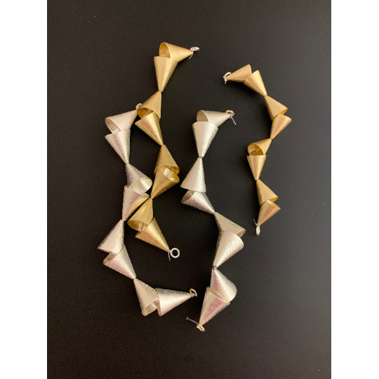 Cones Findings (Gold Finished/Silver Plated) | Purity Beads