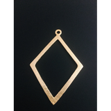 Diamond Shape Pendant (Gold Finished/Silver Plate/Gunmetal) | Purity Beads