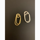 Double Circles (Gold Finished/Silver Plated) | Purity Beads