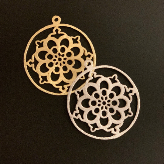 Jewelry Component/Pendant (Gold Plated/Silver Plated) | Purity Beads