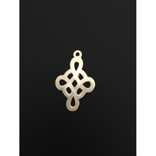 Knotted Celtic Cross Components (Gold Plated/Silver Plated) | Purity Beads