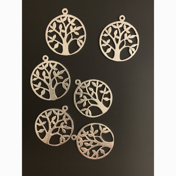 Tree of life  Charm (Gold Finished/Silver Plated) | Purity Beads