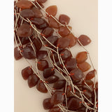 Natural Red Onyx Teardrop Beads,  Strand Gemstone Beads, Drop Beads, Red Agate Beads. | Purity Beads