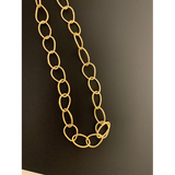 Oval Shaped, Egg Shape, Marquise shape Fancy Chain, Gold finish And Silver Plated, E-coated, Designer's Chain. | Purity Beads