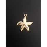 Starfish Pendant (Gold Finish/Silver Plated)
