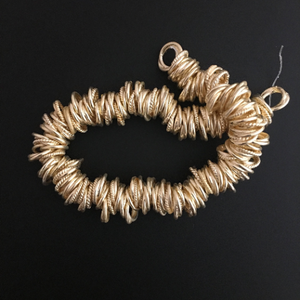Twisted Love Knots | Decorated and Plain Wire Love Knots | Twisted Rings | (Gold Finish/Silver Plated) | Purity Beads